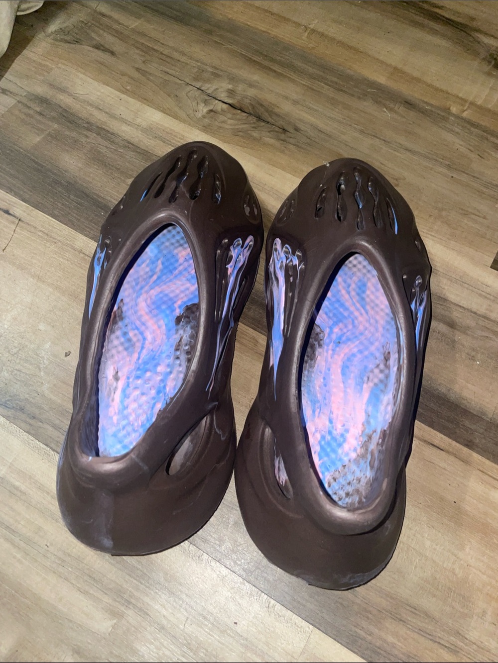 Yeezy Brown Slip-On Foam Clog - Lightweight Comfort